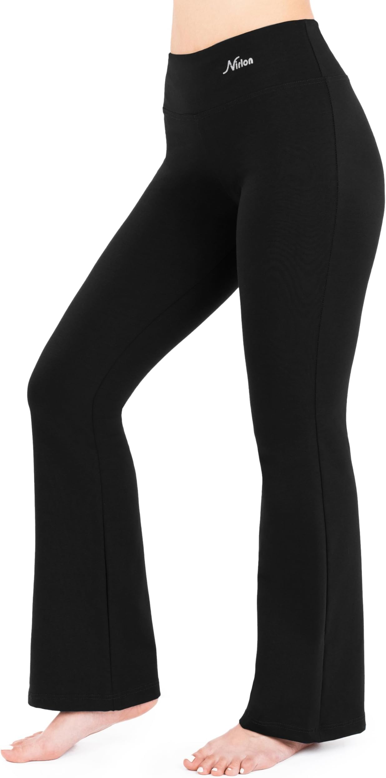 NirlonWomens Bootcut Yoga Pants - Wide Leg Pants for Women Soft & Breathable Bootcut Yoga Pants for Yoga Regular & Plus Size