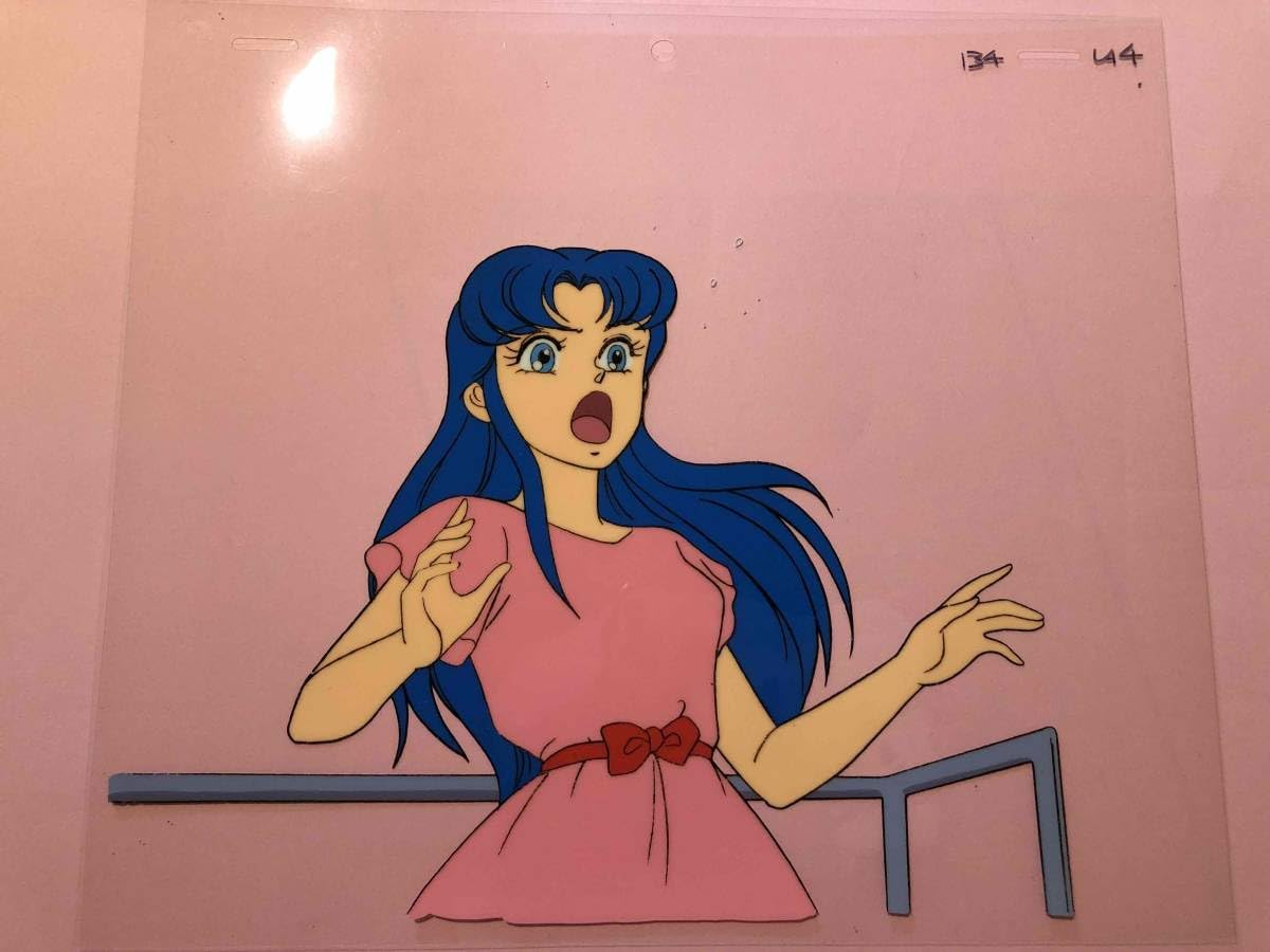 Amazon.co.jp: 獣神ライガー セル画 当時モノ アニメ 神代ゆい 神代