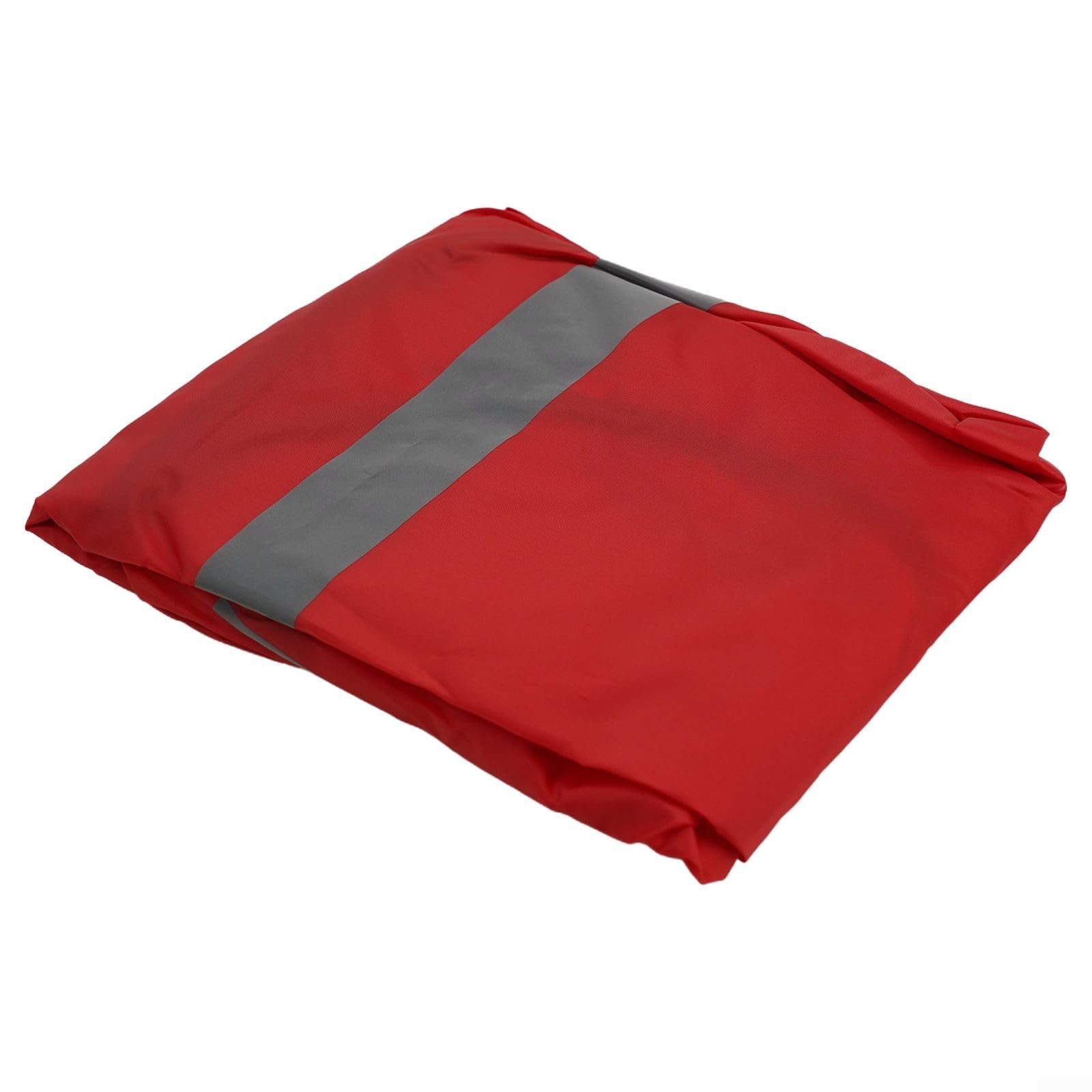 Versatile Waterproof Backpack Rain Cover 10L-70L for Hiking Camping Cycling Oxford Cloth Construction Reflective Safety Strip Multiple Sizes Lightweight(L Red)