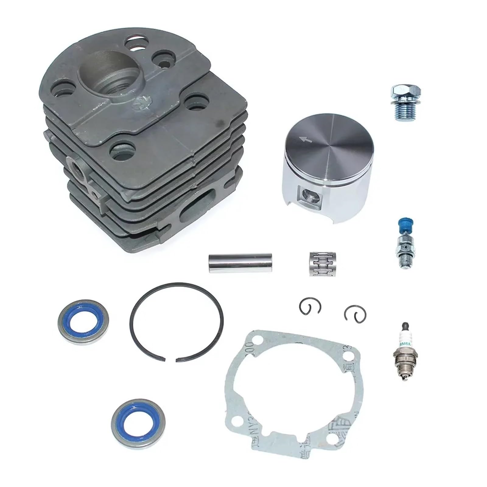 Dingmao Kit de pistón cilíndrico Compatible con motosierra Hus 55 55 Rancher 51 503609104