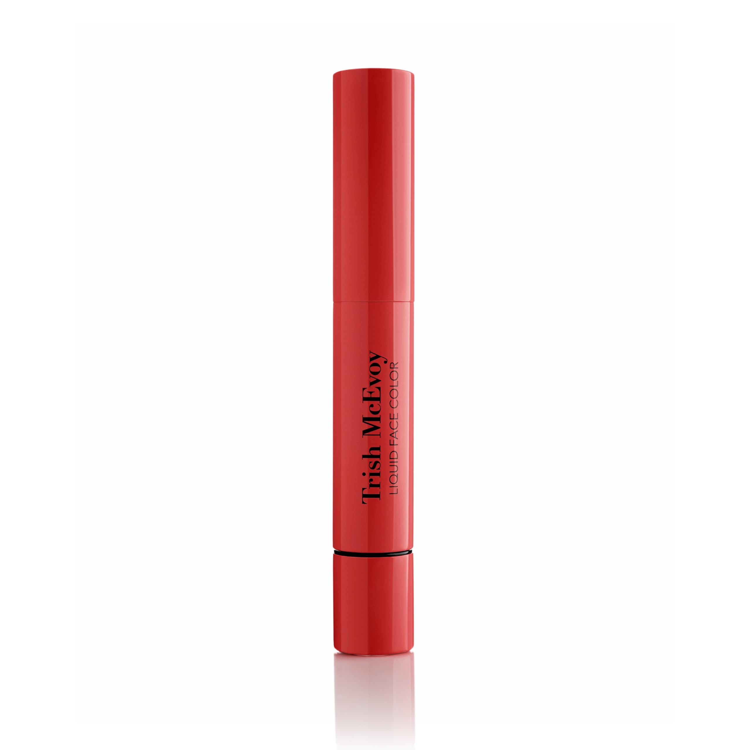 Trish McEvoy, Liquid Face Color in shade Brighten, 0.12 fl oz / 3.8 ml, Brighten - Warm Coral - Image 4