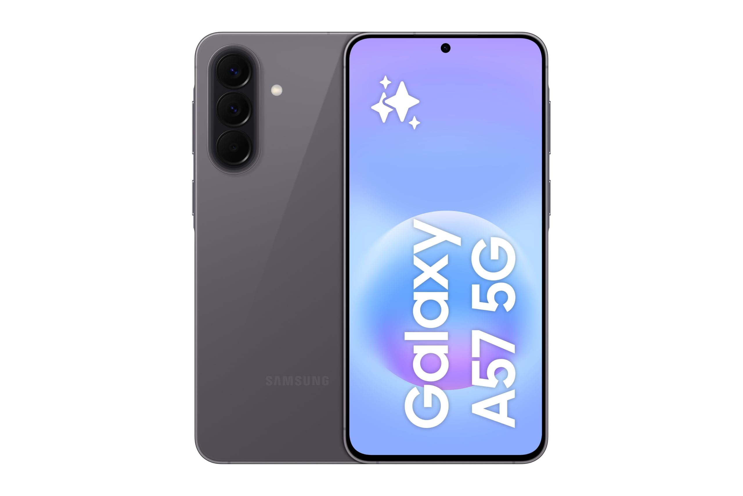 Samsung Galaxy A57 5G 256GB 8GB RAM 5.000mAh Akku AI Handy Android 16 Smartphone ohne Simlock ohne Branding (Gray)