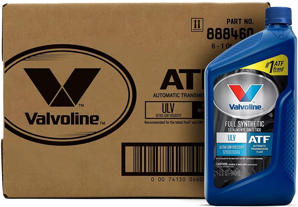 Valvoline ULV Transmission Fluid 1 QT, Case of 6 Automotive