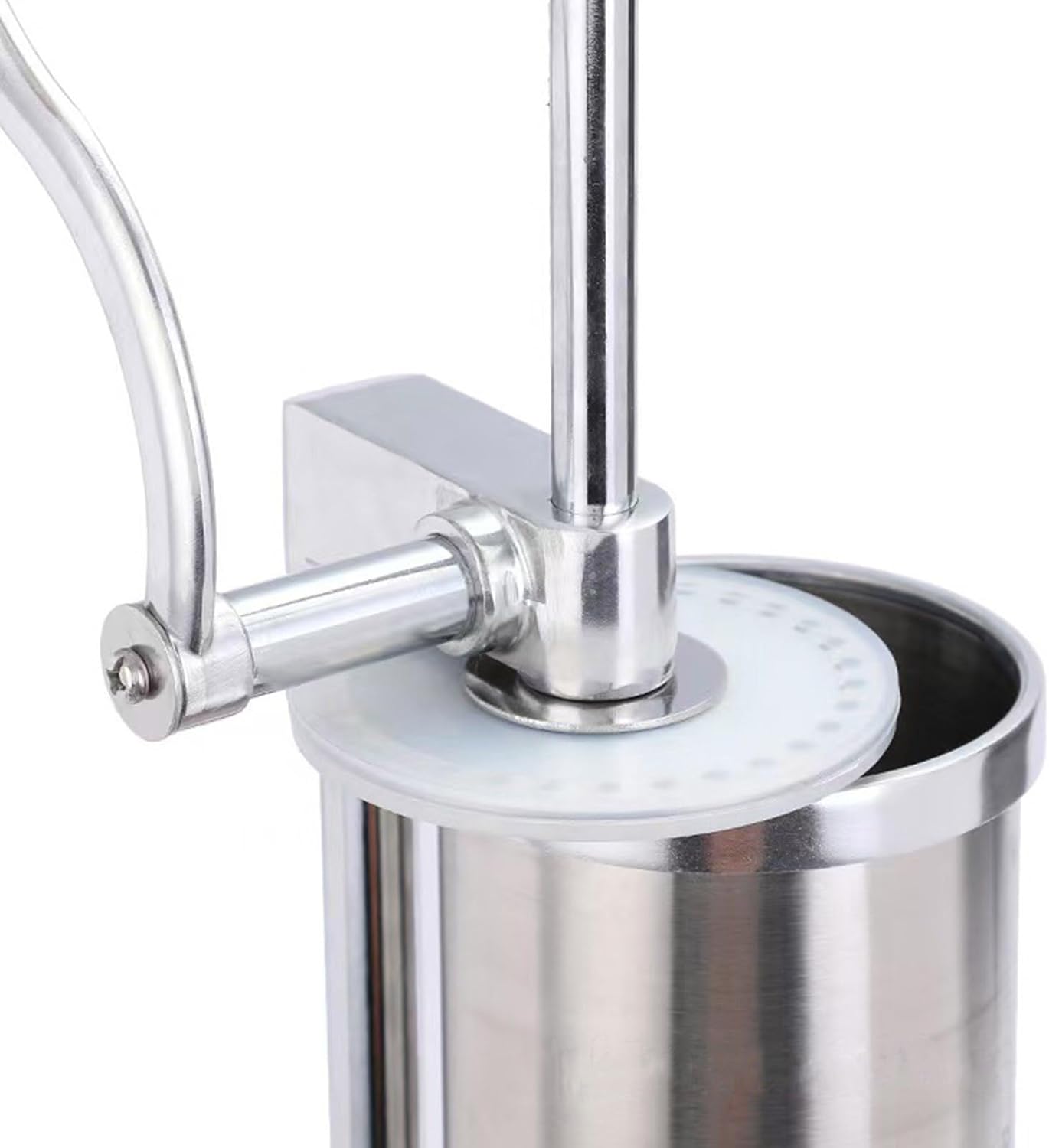 汚れのないフランクフルター詰め物機高密度プラン人間工学に基づいたハンドルキッチンフランクフルター準備強力な手動肉ミル