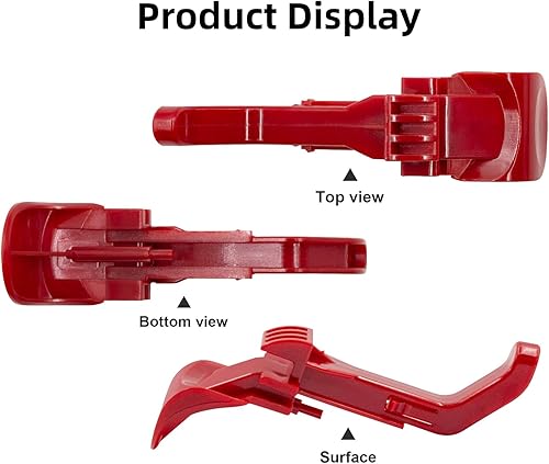 Miniatura 3 de Nuevo botón de la aspiradora liberación rojo clip y pestillo reemplazo para Dyson Cyclone DC41 DC43 DC65