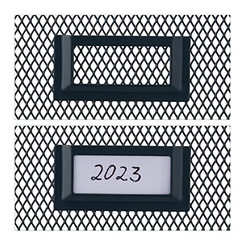 Relaxdays Stehsammler, DIN A4, Mesh Design, HxBxT: 32 x 16 x 24,5 cm, Büro & Home-Office, Stehordner, Metall, anthrazit
