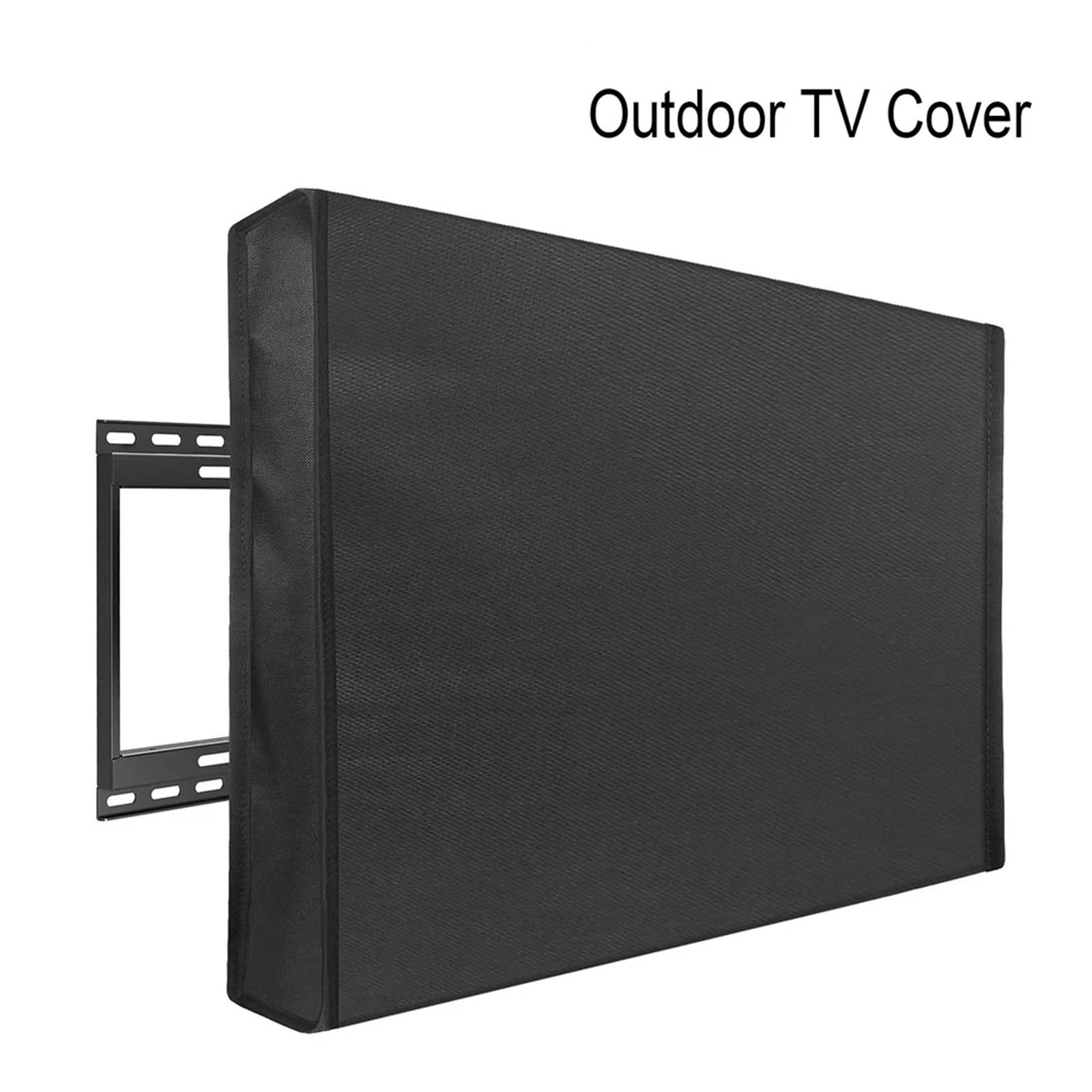 Funda for TV de Exterior for jardín, Patio, 32", 36", 40", 46", 50", 55", 60" y 65", Protege la Pantalla del televisor, Resistente a la Intemperie y al Polvo.(Off-White,FOR 70-75inch TV)