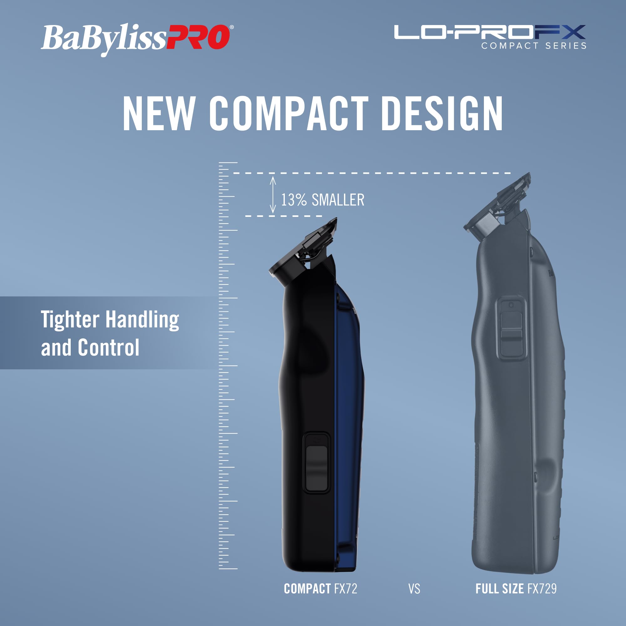 Photo 1 of BaBylissPRO Compact LO-PROFX High Performance Trimmer and Shaver Prepack