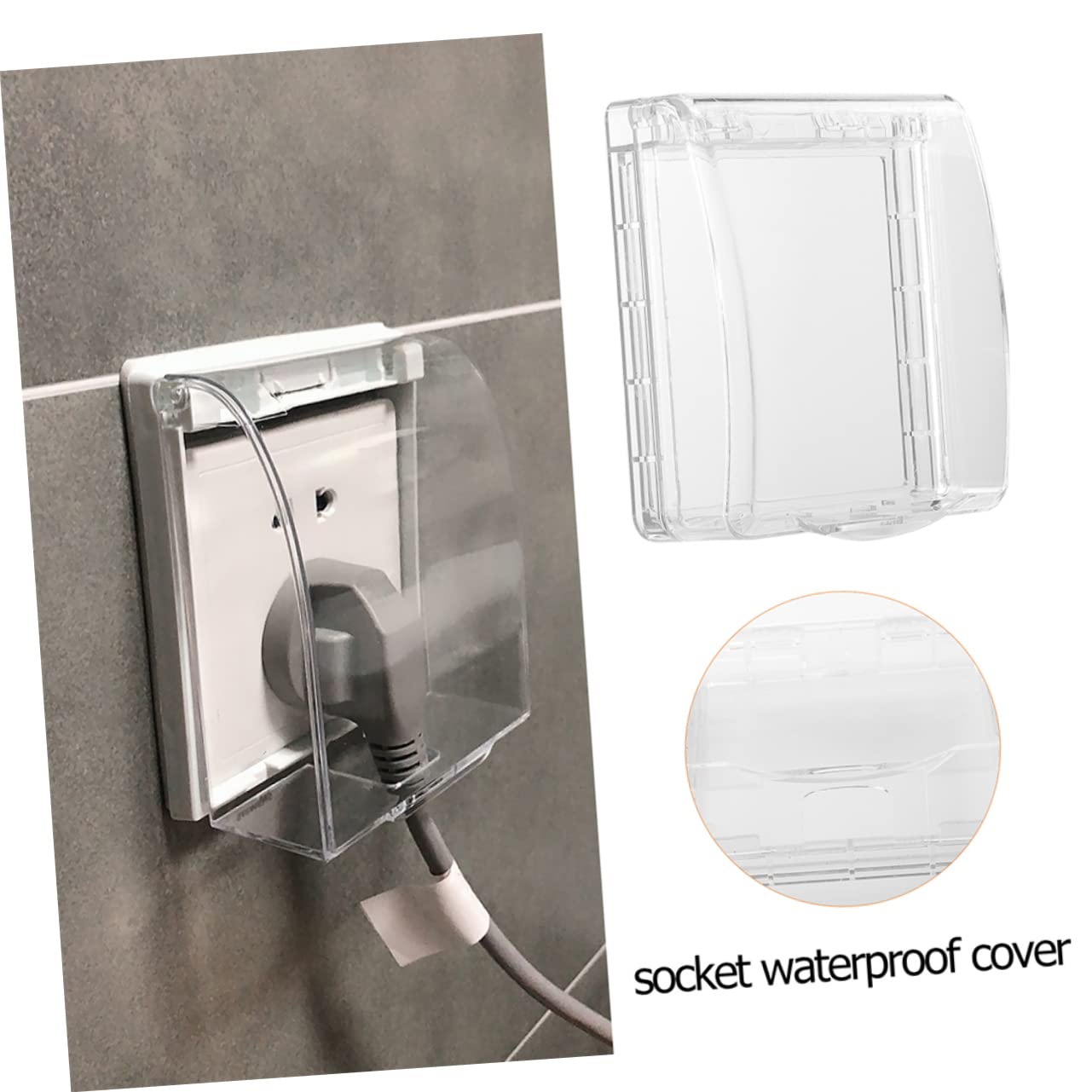 VILLCASE Outdoor Plug Covers Waterproof 3pcs Outdoor Receptacle Cover Weatherproof for Home Improvement