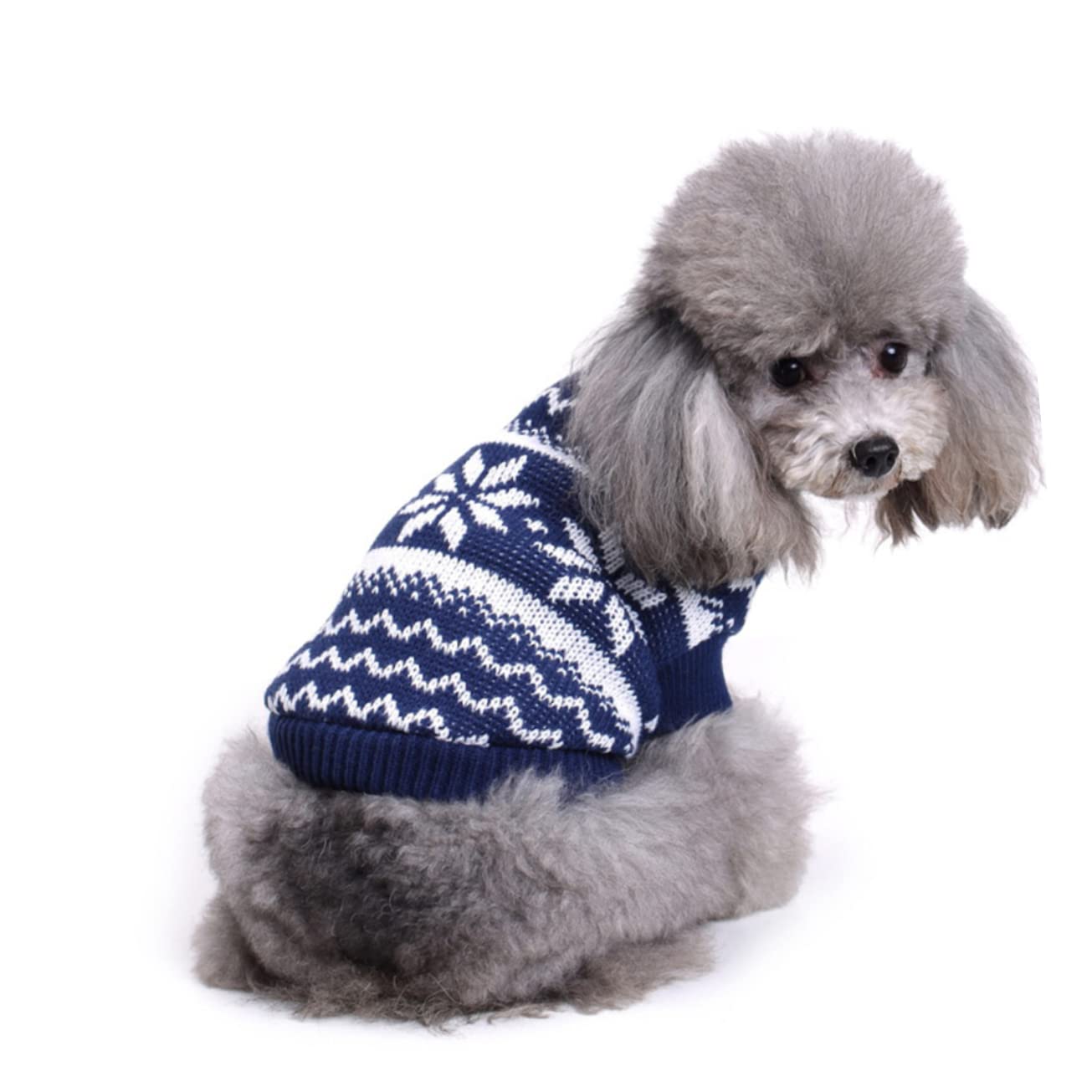 Housoutil 3 Pièces Vêtements De Chiot De Noël Pull en Tricot pour Animaux De Compagnie Tenues De Chiot Tenues pour Petits Chiens Pull pour Petit Chien De Noël Déguisements De Chef