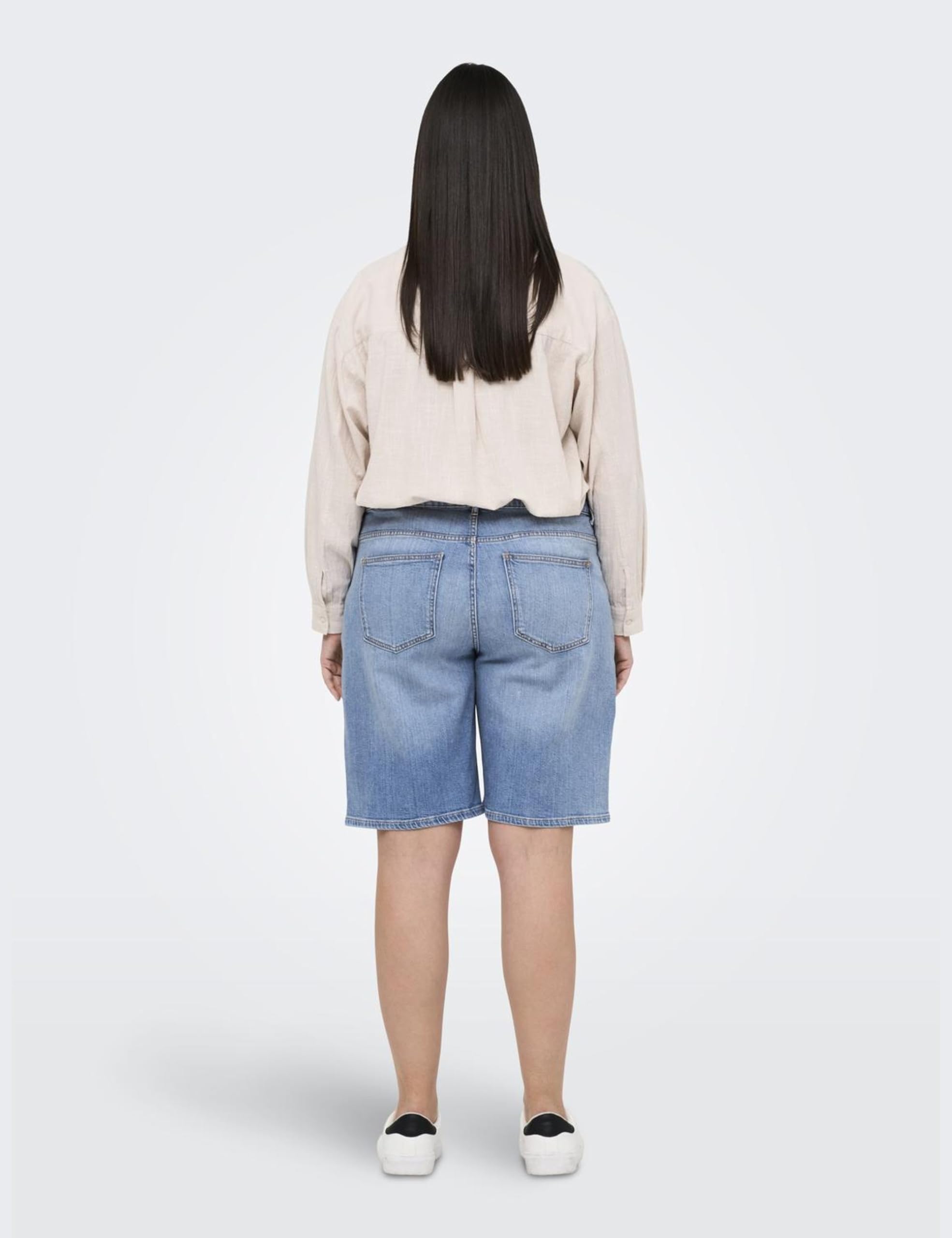 ONLY Carmakoma Carsonny Hw Wide Dnm Shorts Nas843 Noos - Carsonny Hw Wide Dnm szorty Nas843 Noos Kobiety