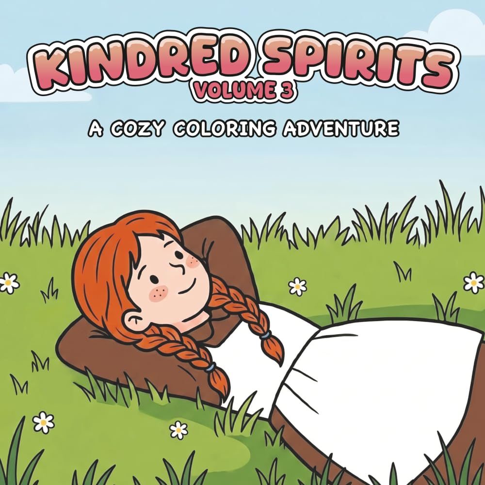 Kindred Spirits Volume 3: A Cozy Coloring Adventure Inspired by Classic Storybook Charm