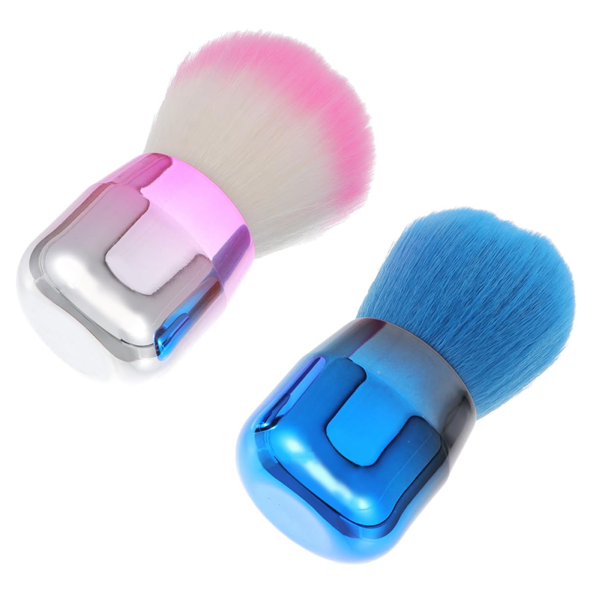 Portable Loose Powder Makeup Brush for Women Soft Synthetic Fiber Mushroom Blush Brush Multipurpose Cosmetic Tool for Blush and Setting Powder Gift for Makeup Enthusiasts