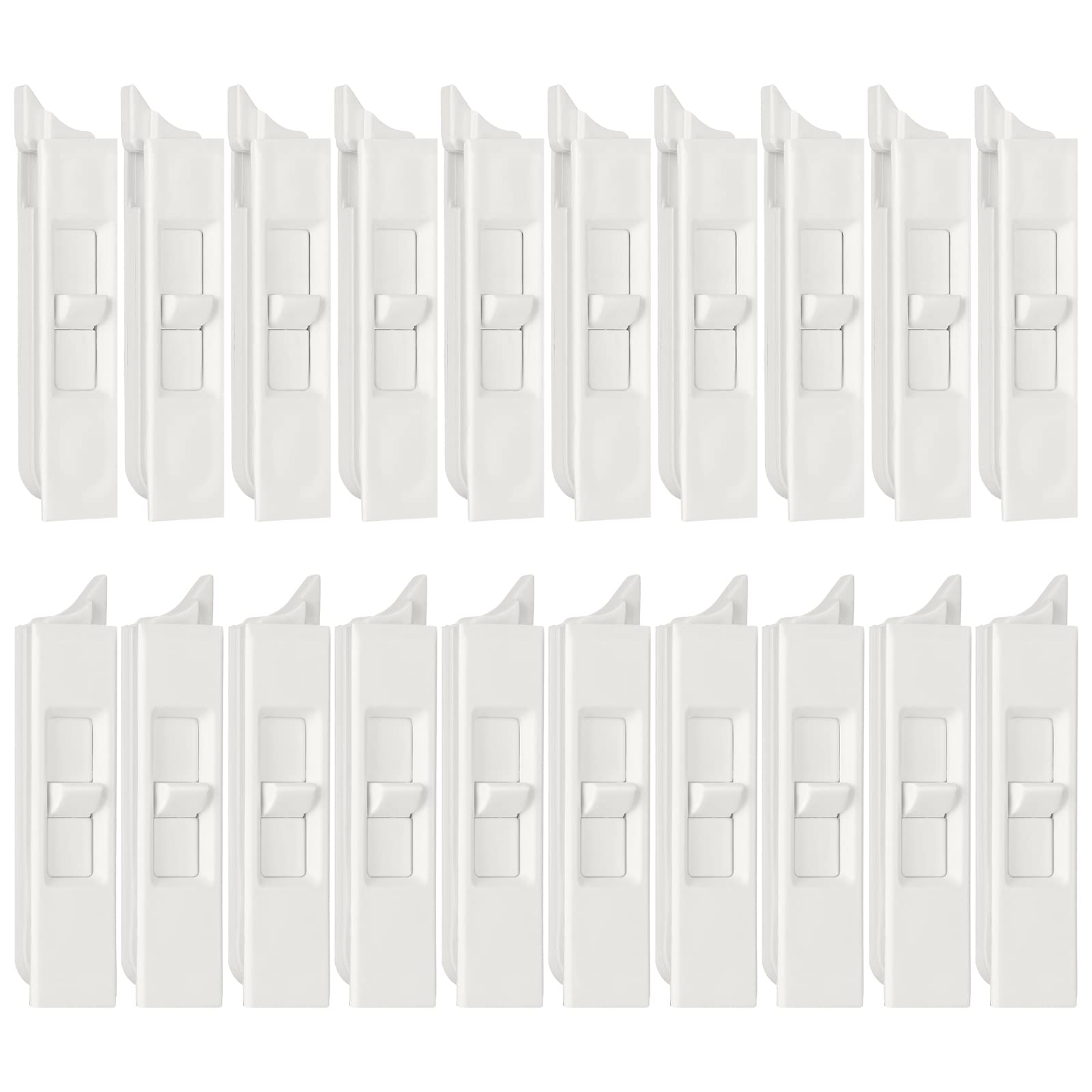 Buy Tilt Latch Pairs White Plastic Construction SnapIn Latch Pairs