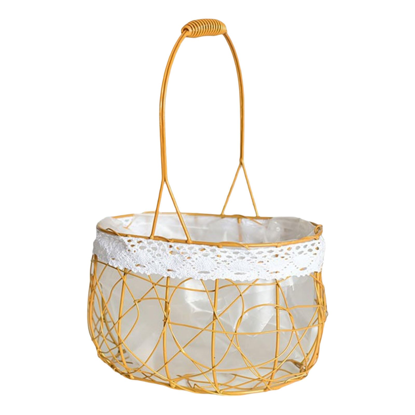 MICFENY Portable Woven Storage Basket Practical Woven Storage Handheld Baskets For Students And Homemakers