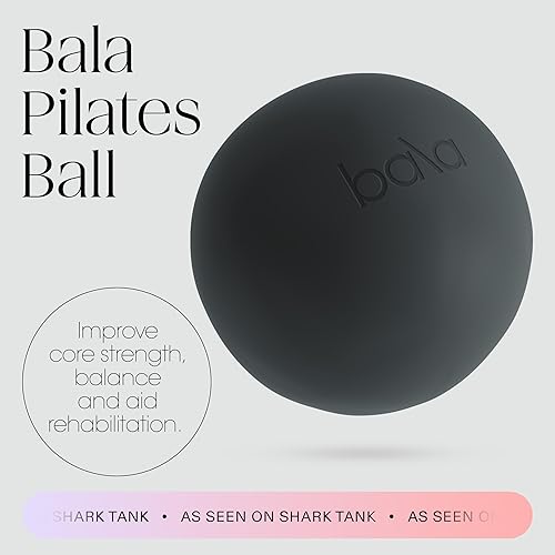Miniatura 2 de Bala Non-Weighted Exercise Ball - 8" Yoga Ball for Barre, Stretching, Strength & Core Training - Small Pilates Ball Workout Accessory with Mini Pump