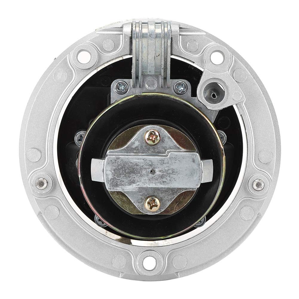 Cocoarm Tapa de para Motocicleta, Tapa de Tanque de Aceite de Aluminio con Llaves, Reemplazo Directo, de de Bloqueo Rápido para Conductores ZX 6R ZX 10R 14R