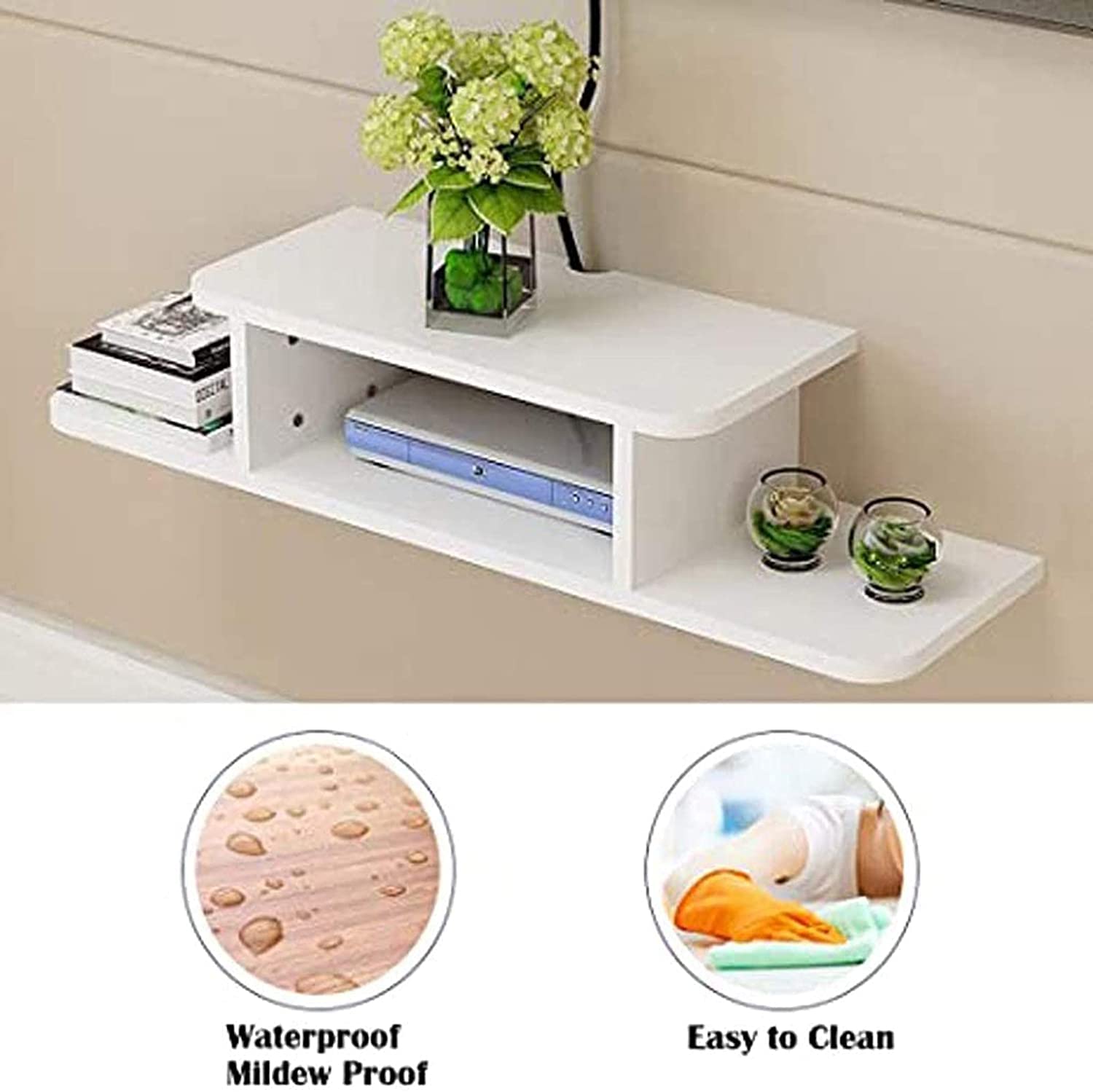 Box To Hide Router And Modem Router Storage Cabinet - Floor Standing ...