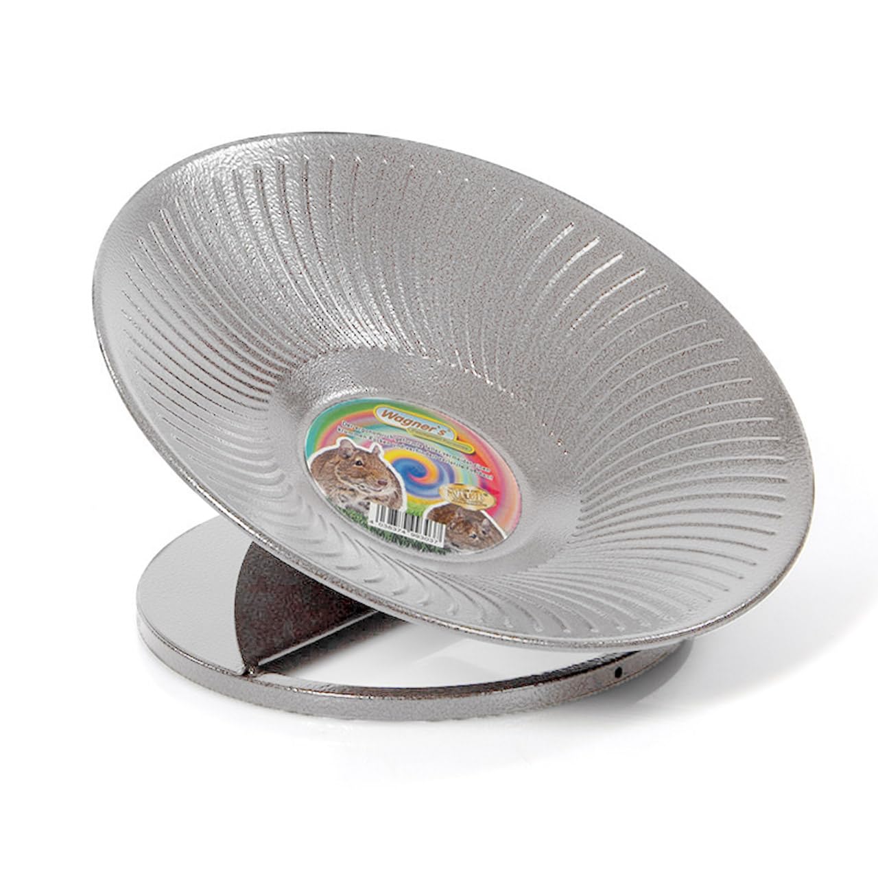 Montana Cages | Laufteller für Nager aus Stahl | L | Ø 28 cm - Platinum