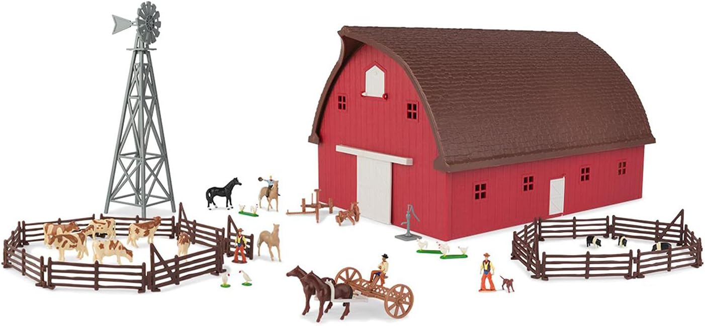 John Deere 1/64 Farm Country Barn Gable Set