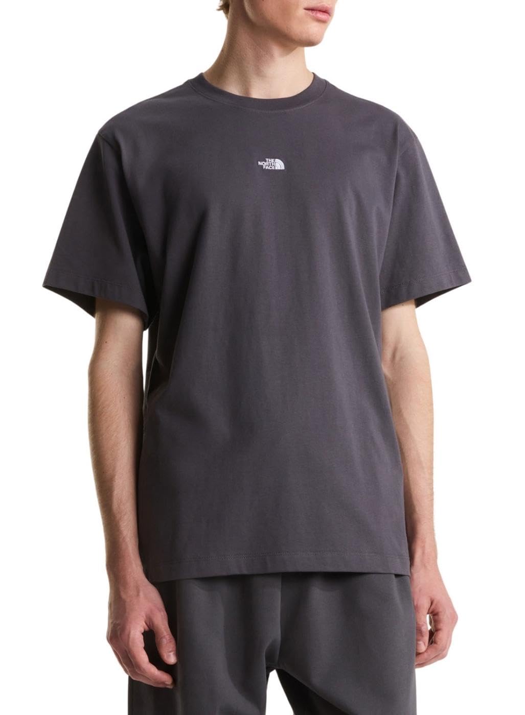 The North Face Men's Black Tnf Ess Central Logo Tee in Size 2XL, Sports Direct