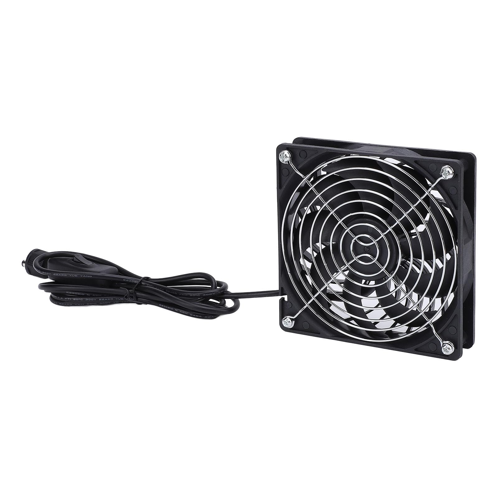 Kit Ventola Solare Doppia per Raffreddamento Serra e Ventilazione Pannello Fotovoltaico Esterno