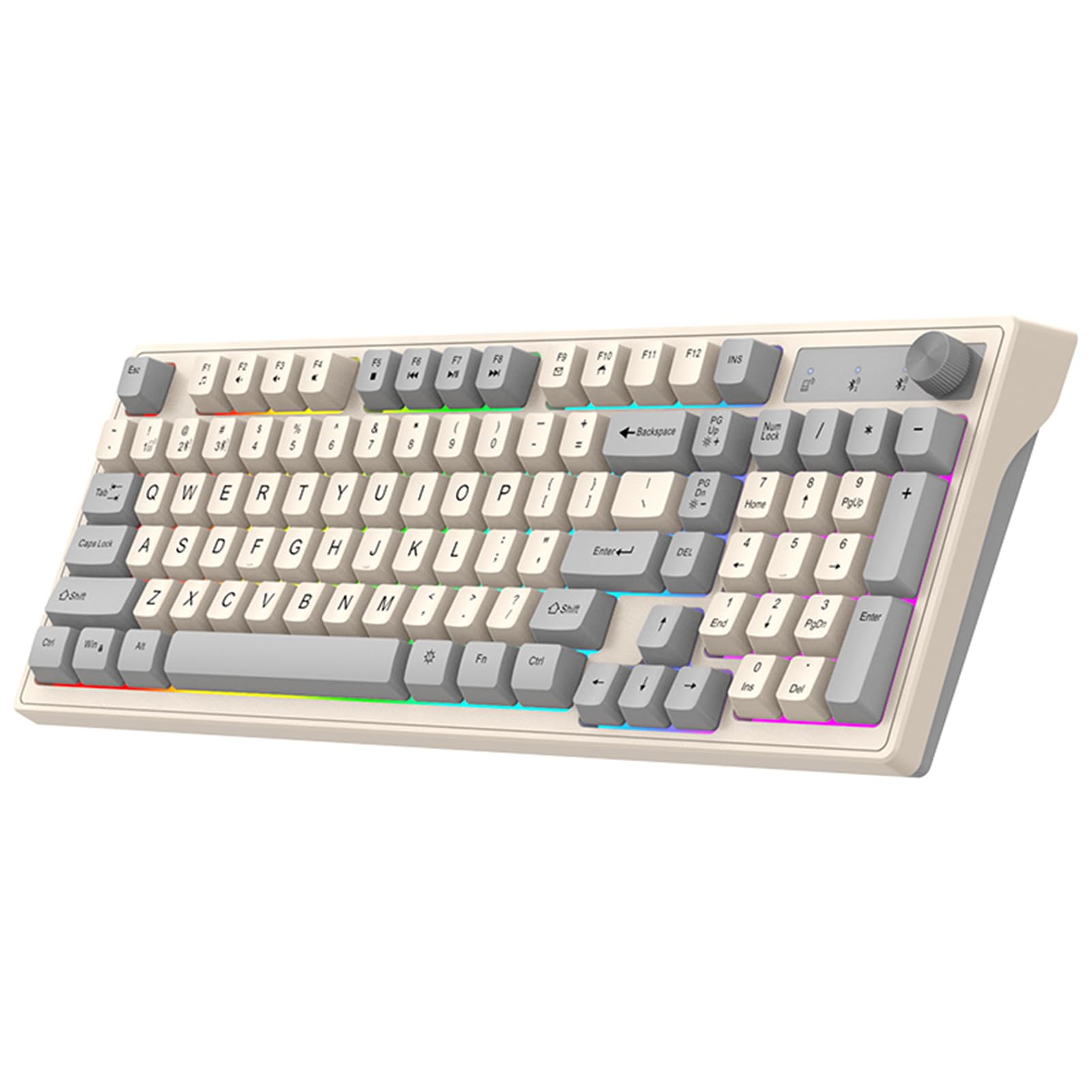 Clavier mécanique sans fil 2,4 G BT Docooler 98 touches rétroéclairé PC Mac - 6