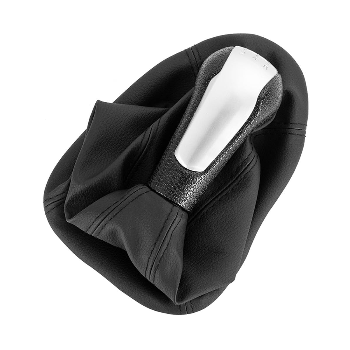 Pomello Cambio Per Spark 2011-2016 | Leva Cambio Manuale 5 Marce | In Pelle PU E Base ABS Cromato | Design Ergonomico - Foto 6