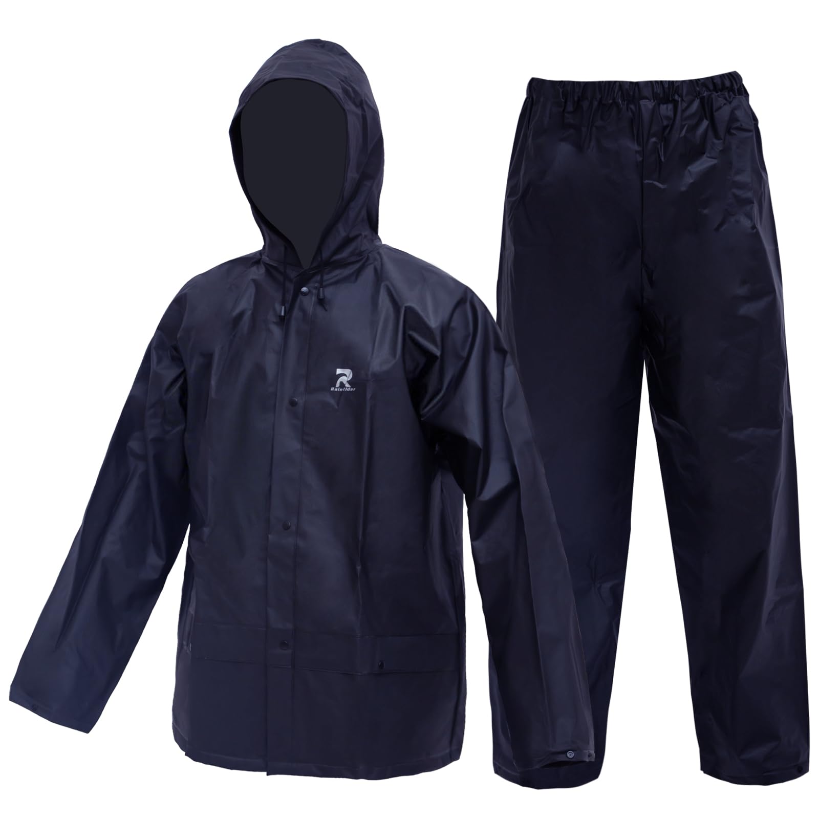 Ultra-Lite Rain Suit for Men Women Durable Protective Rainwear Waterproof Rain Coat Rain Gear for Farming, Hiking