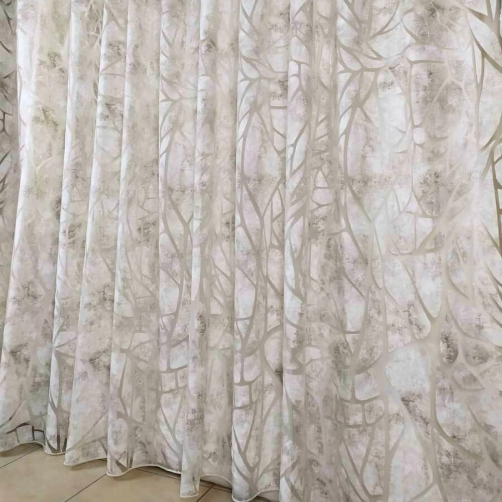 Tende Arredo Tessile - Tendoni per Salotto (L. 300cm H. 300cm) Tende per Interni Moderne Made in Italy Cucita Artigianalmente, Ideale come Tenda Camera da Letto, Cucina, Soggiorno, Cameretta (Grigio)