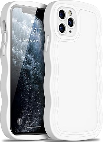Miniatura 7 de LUMARKE Funda de silicona para iPhone 11 Pro Max con protección de cámara mejorada, diseño de moda para hombres, mujeres y niñas, funda suave que