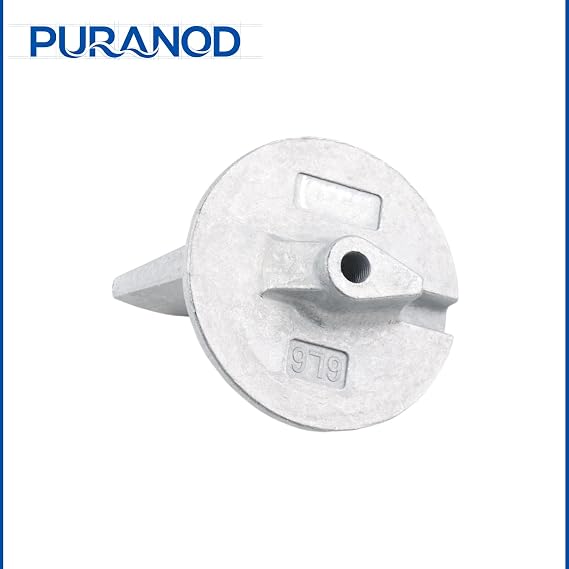 6K1-45371-00-00 Trim Tab Zinc Anode Replacement for Yamaha Outboard 150-200HP