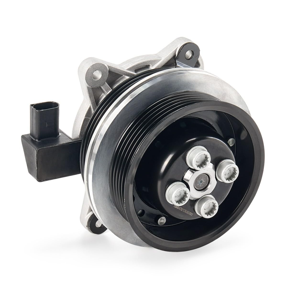 RIDEX 1260W0236 Pompa acqua comando elettrico elettrico Pompa acqua inseribile con anello tenuta per pompa acqua con innesto elettromagnetico Compatibilità con VW Polo Hatchback 6R1, 6C1