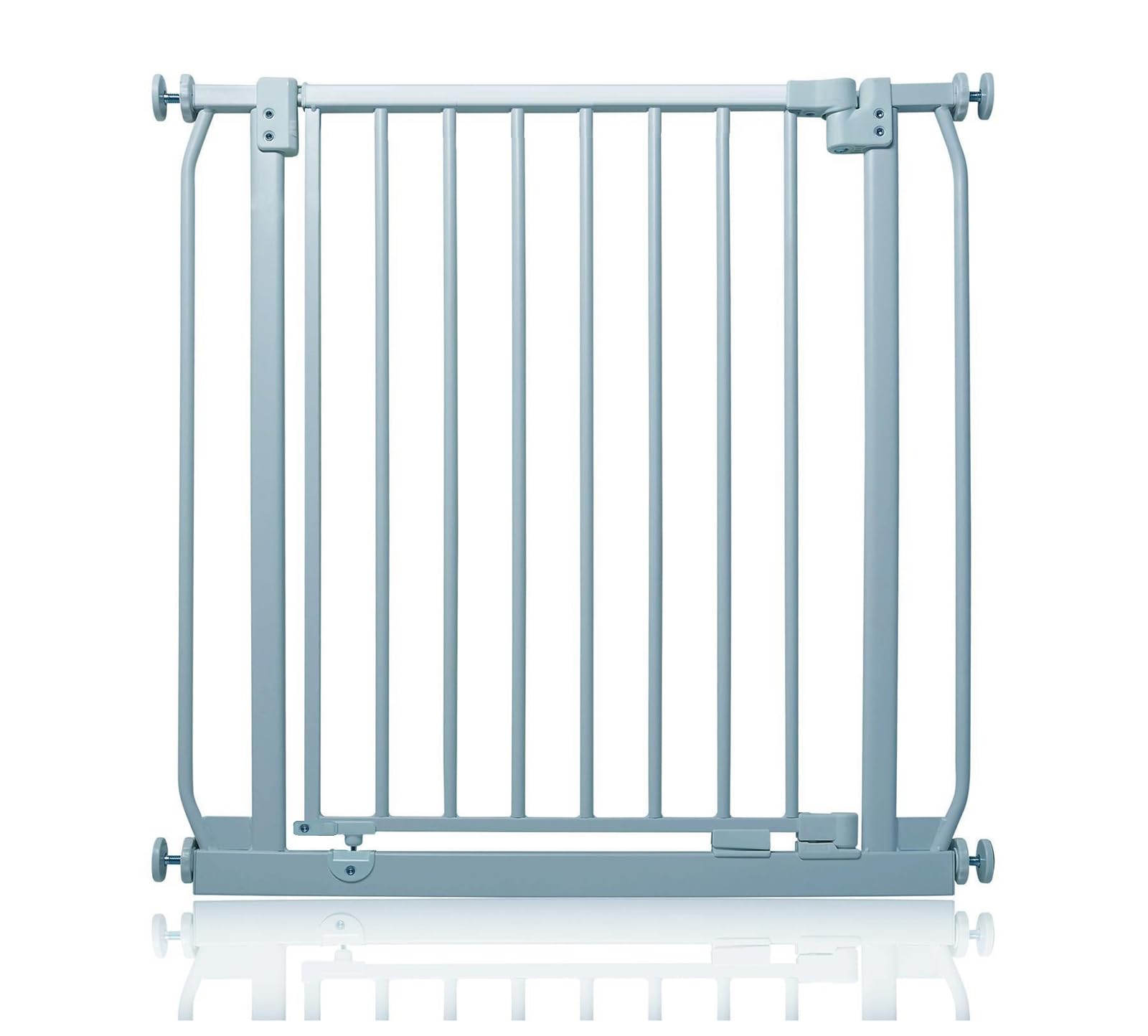 Safetots Elite Pressure Narrow Safety Gate, 65.5cm - 74.5cm, Matt White, Narrow Pressure Fit Stair Gate, Baby Gate for Doors Hallways and Spaces, Safety Barrier, Easy Installation — view 50