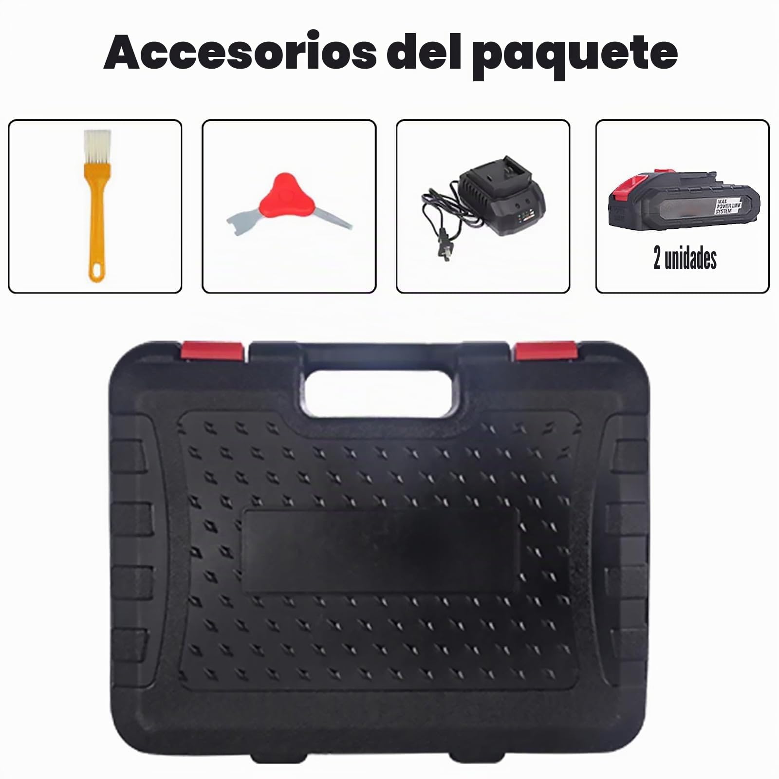 Máquina De Esquilar Eléctrica Inalámbrica, 600w De Potencia, Equipada Con 2 Baterías, Ajuste De 6 Velocidades, Cuchilla De Acero Inoxidable De 13 Dientes, Adecuada Para Esquilar Lana De Oveja Y Cabra