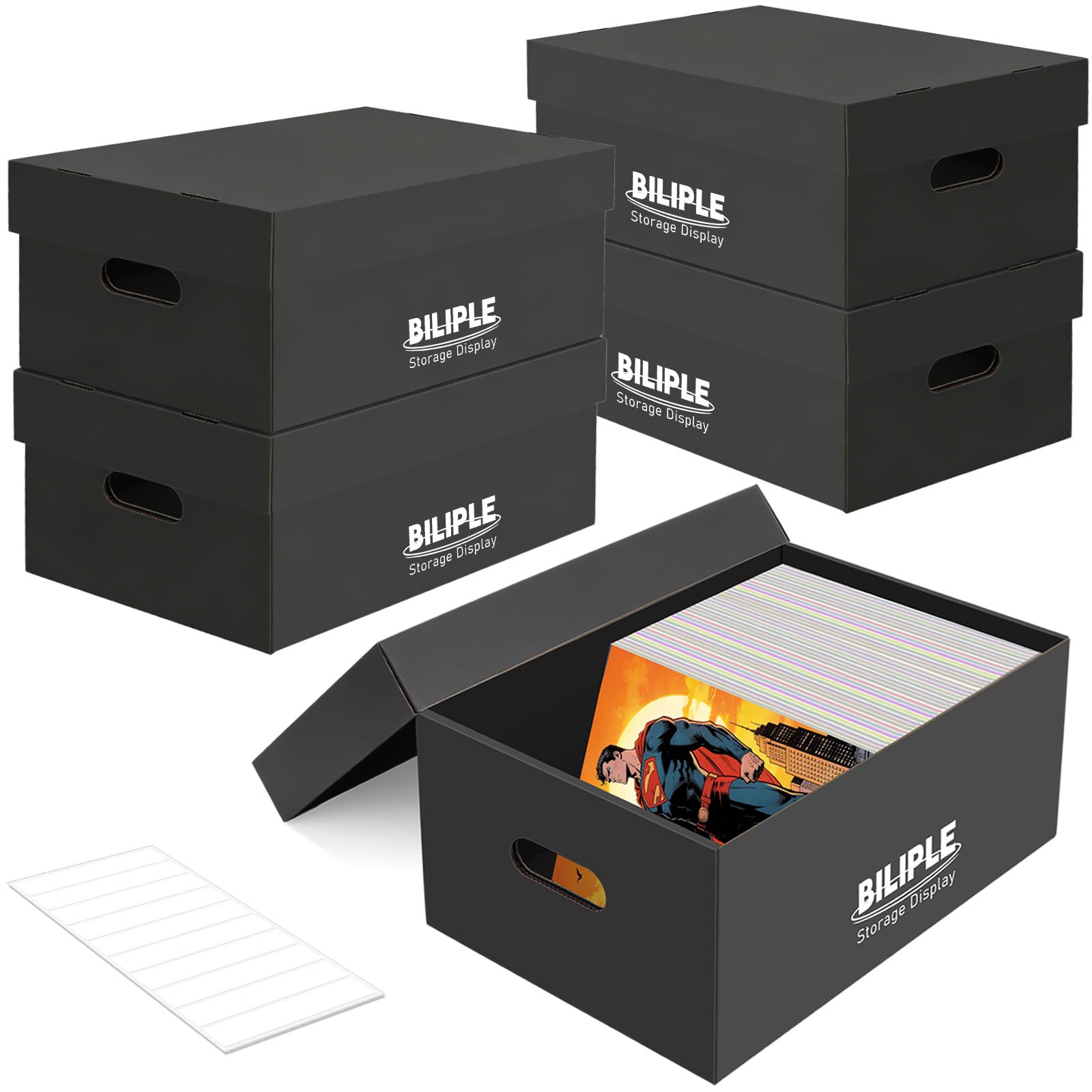 Amazon.com: 5 Pack Comic Book Storage Box 15.8