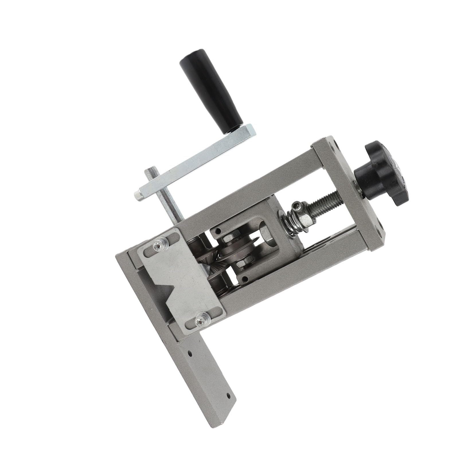 Topiky Machine à Dénuder les Fils de 0,04 à 1 Pouce, Pince à Dénuder Manuelle électrique, Outil de Dénudage de Câbles alimenté par une Perceuse à Manivelle pour 1 à 25 Mm, Lame Réglable Compacte,
