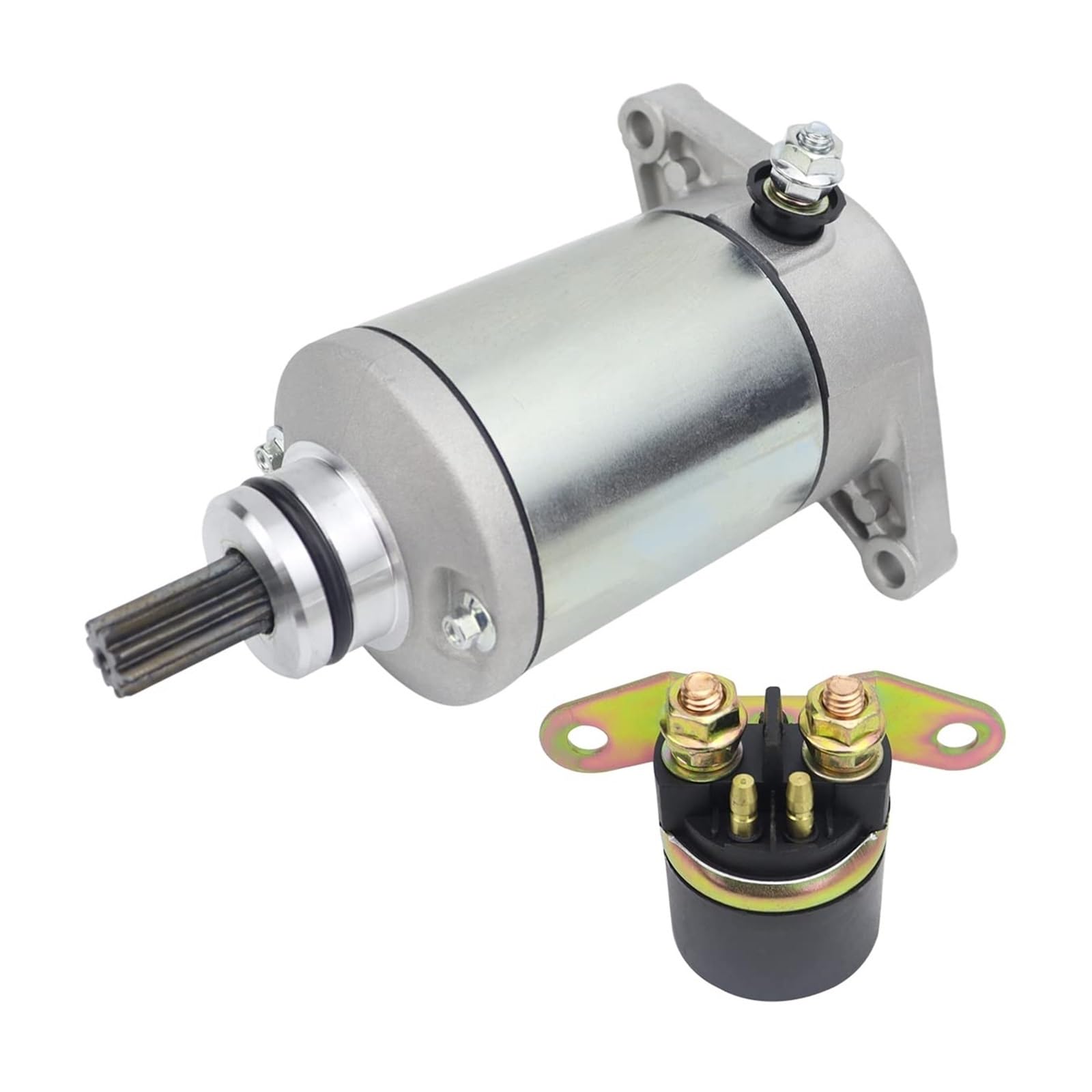 Relè di avviamento e solenoide compatibile con Arctic compatibile con Cat 250 300 compatibile con Suzuki Quadrunner 250 1998-2002 KingQuad 250 300 LT-F250