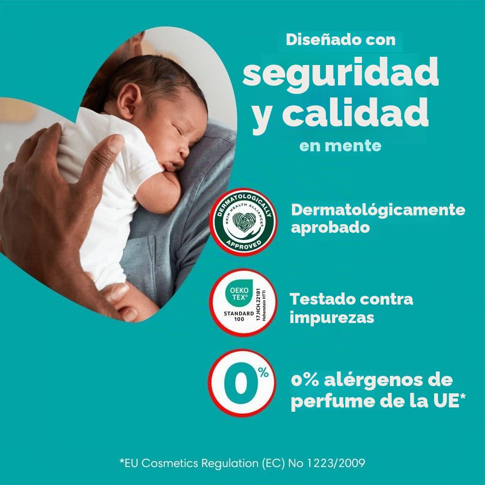 Pampers Baby Dry - Pantalones de pañales de talla 9, 108 pañales, 19 kg, paquete mensual, ajuste 360° para evitar agujeros y fugas