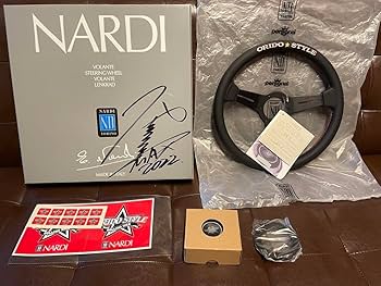 未使用】NARDI × ORIDO ステアリング 340mm 織戸 学 2 未使用】NARDI
