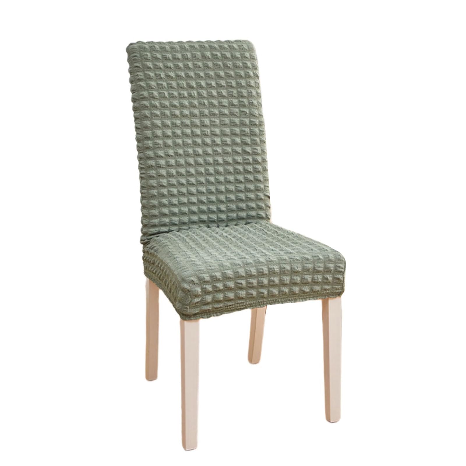 Msioytog Dining Room Chair Covers Elastic Removable Washable Chair Covers for Kitchen Hotel Wedding Banquets Christmas Party Dining Slipcovers