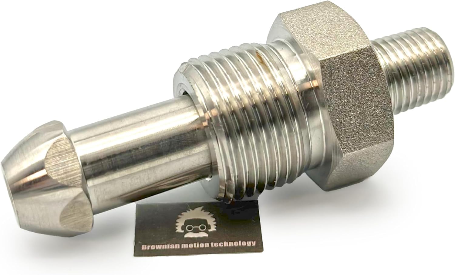 CGA580 High-Pressure Nipples for Compressed Inert Gas to Male NPT 1/4