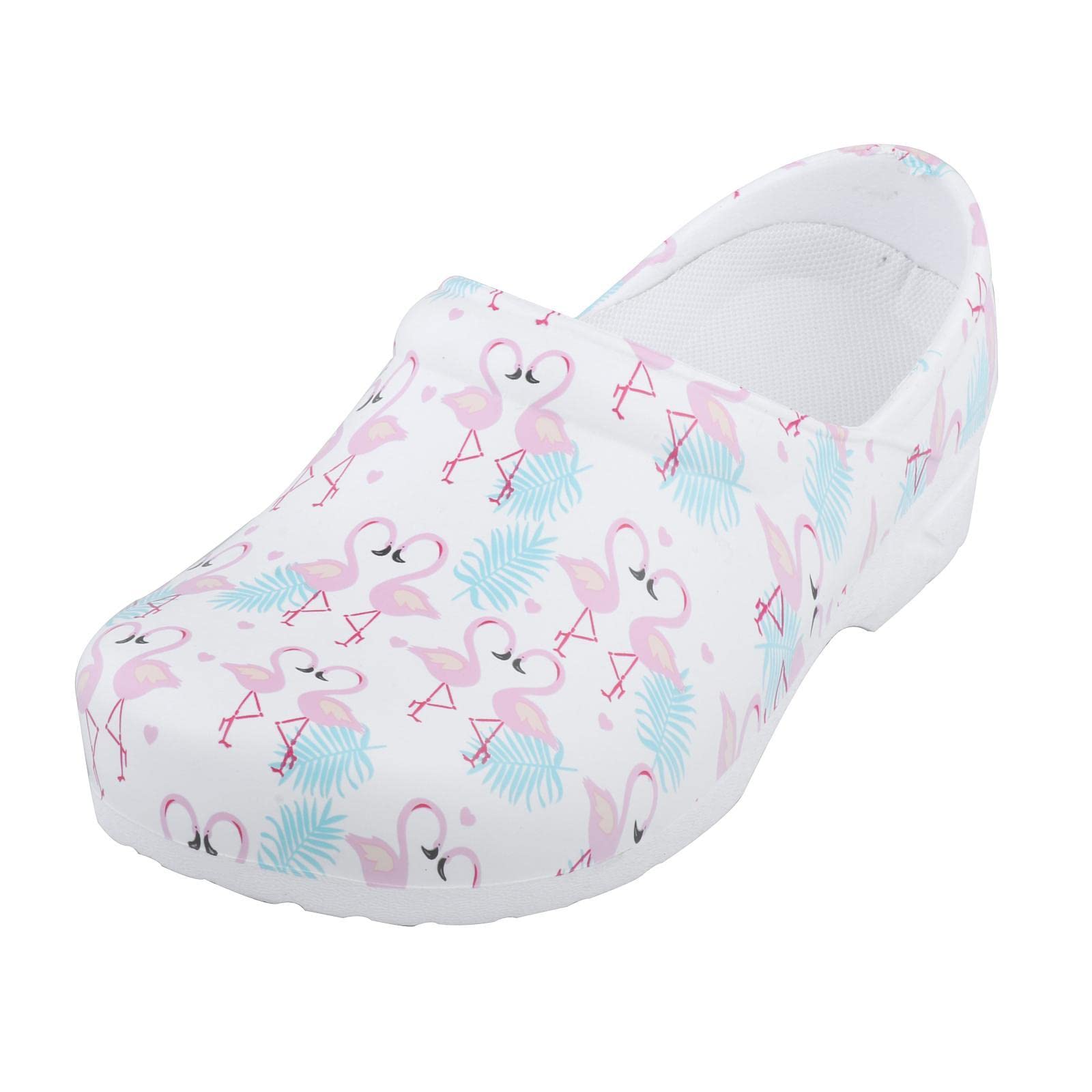 myaddiction Women Slip Resistant Chef Food Service Work Nursing Shoes Flamingo Patterned 39 Clothing Shoes & Accessories | Womens Shoes | Occupational-picture-33
