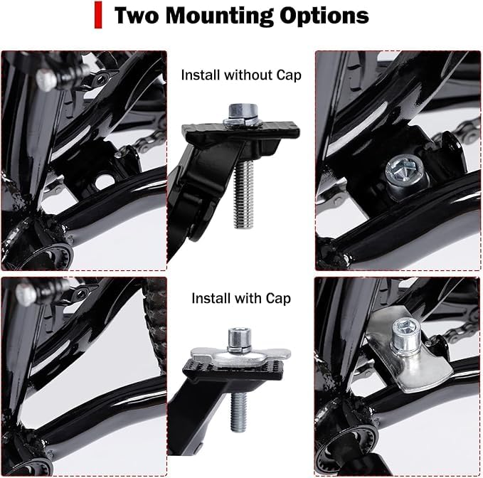 Frogetu Fahrradständer 24-29 Zoll, Höhenverstellbar Fahrrad Seitenständer, Utschfest Mittelständer Bike Stand, Stabil Cube Fahrrad Ständer für Mountainbike, Rennrad, Trekkingrad, Pendlerfahrräder