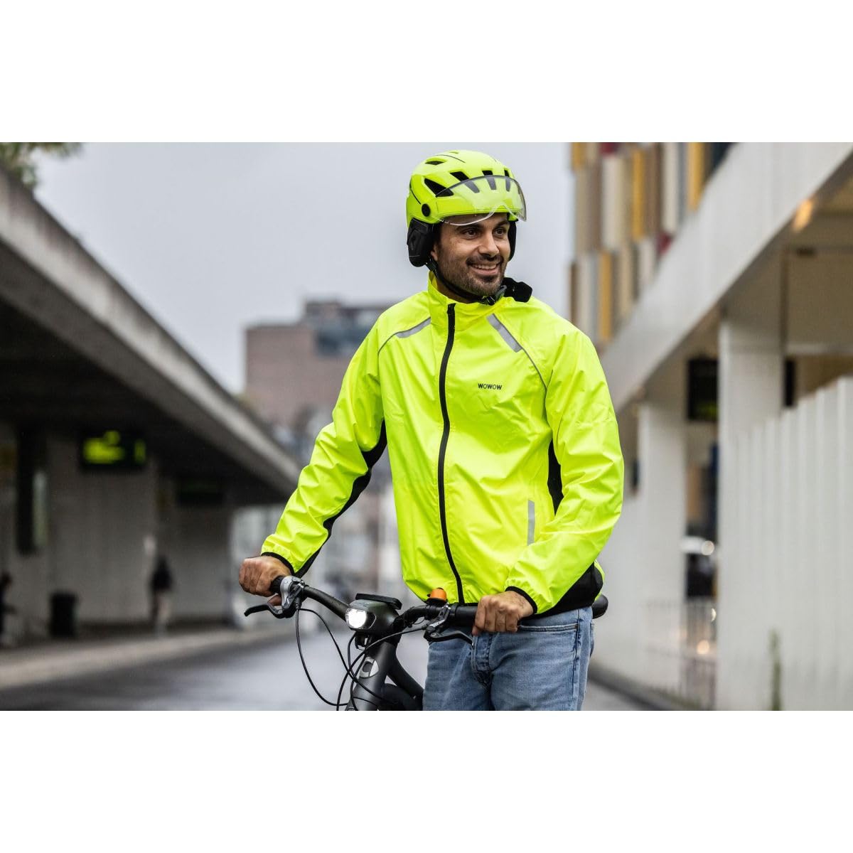 Wowow Ben Nevis Jacket Chaleco de Seguridad para Adulto, Unisex, Amarillo, XL