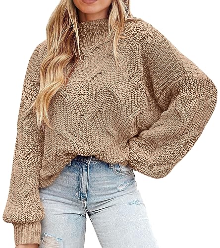 PRETTYGARDEN Women's Fall Oversized Pullover...