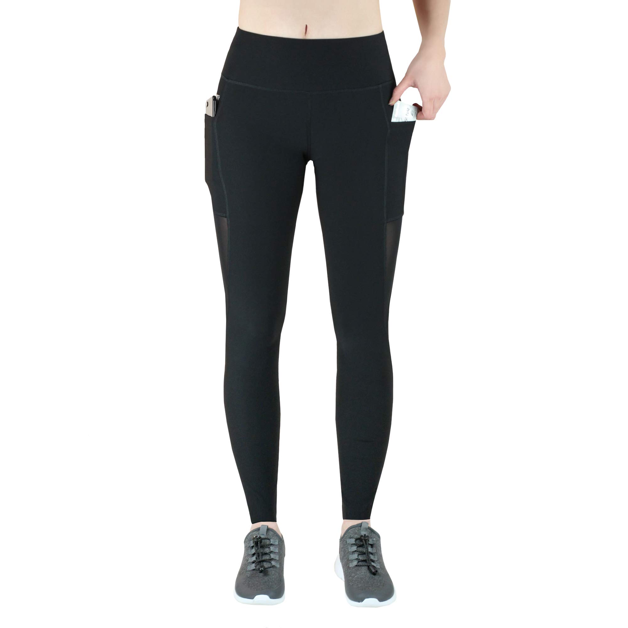 Formbelt® Pantalon Running Femme avec Ceinture Running/Running-Belt - Pantalon de Course/Leggings Yoga - Sport - Fitness | Long, imprimé