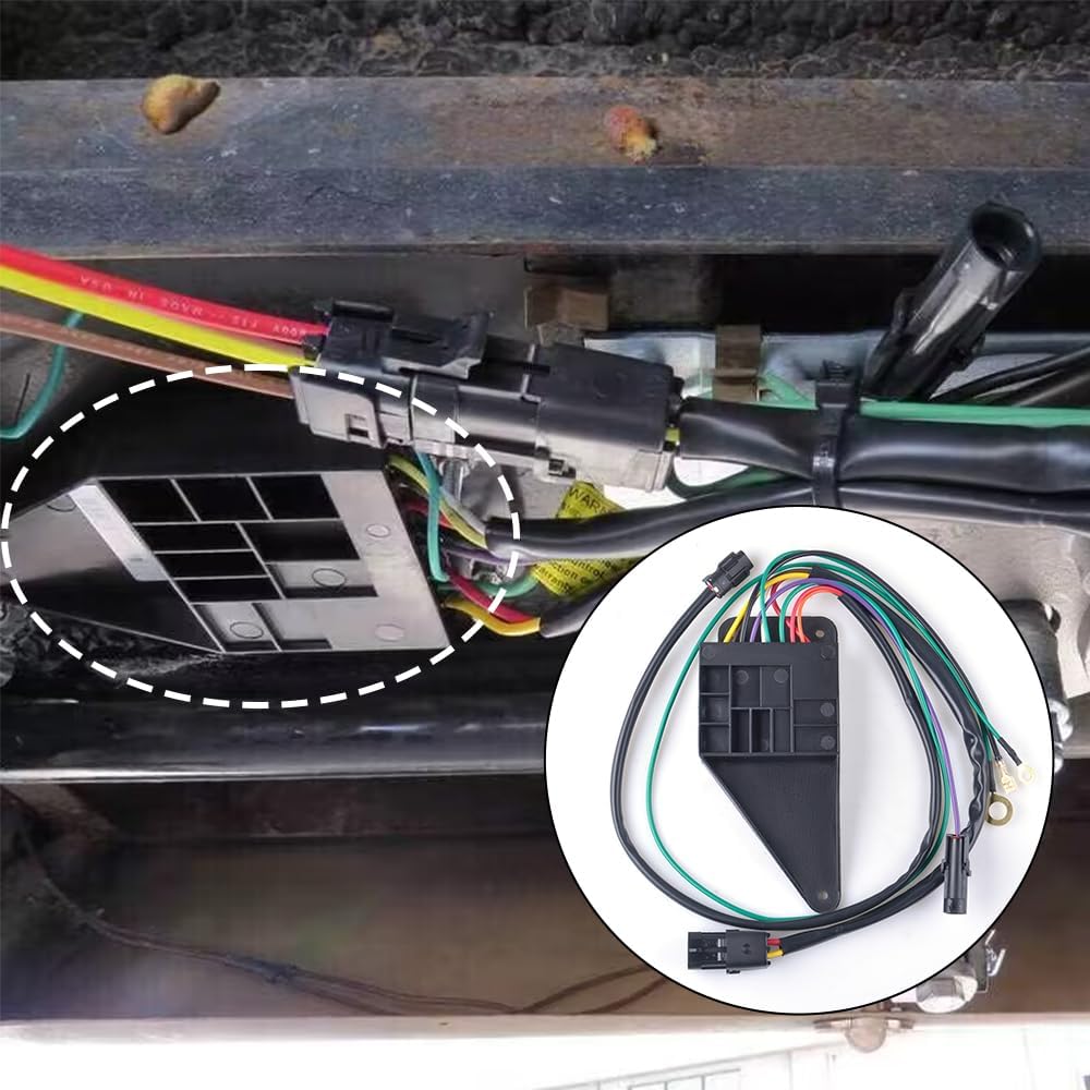 909510000 Electric Step Control Unit Assembly Compatible with Automatic Electric Steps Series, RV and IMGL/9510 Step Control Black