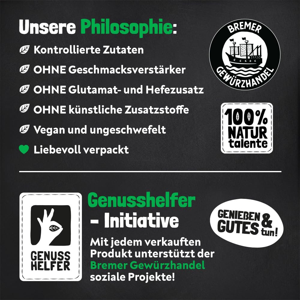 Bremer Gewürzhandel Bourbon Vanille, gemahlen, feines Vanillepulver, aromatisch & ergiebig, 10 x 10g