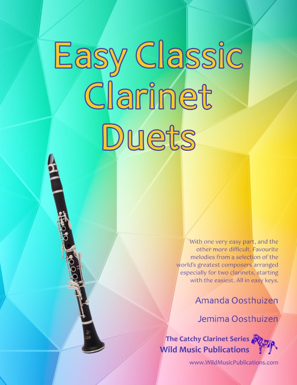 Easy Classic Clarinet Duets - Duetti Facili Per Clarinetto Con Brani Famosi